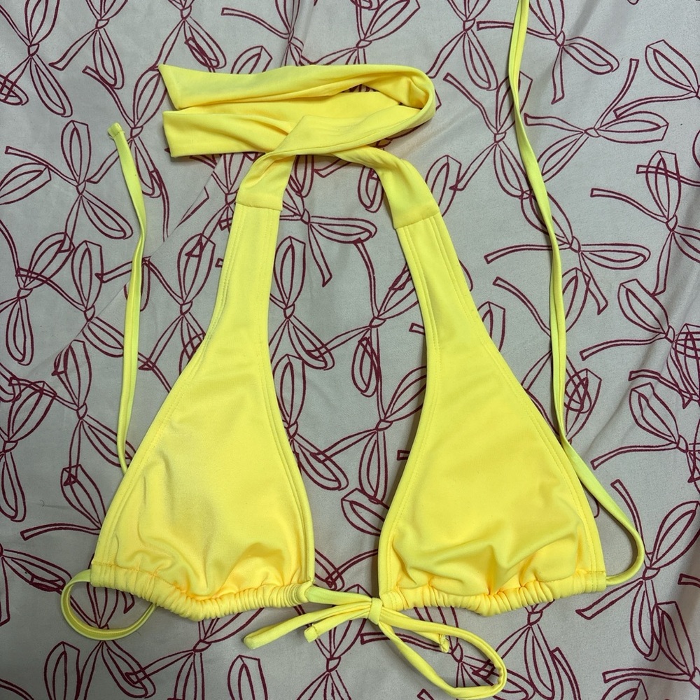 Wild Fable Yellow Bikini Top